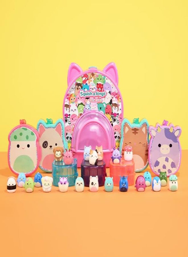 Squish-a-longs 8 Pack - 1” Mini-Squish with 2 Accessories, 1 Ring, and a Collector’s Guide - Collect, Trade, & Play - Image 2
